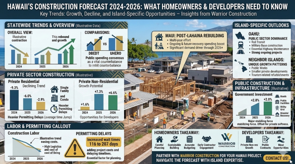 Hawaii Construction Forecast 2024-2026